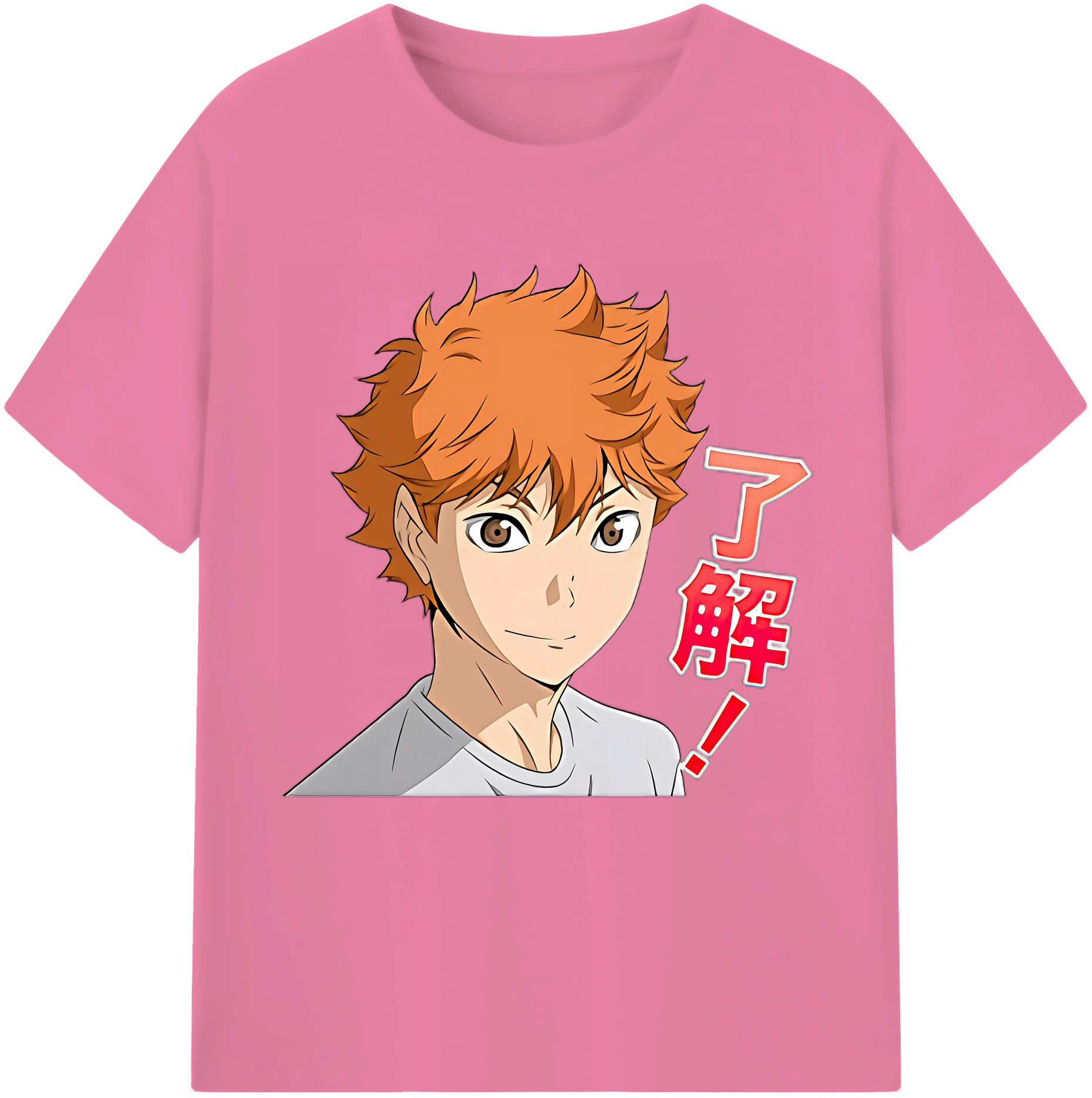 （画像用） ハイキュー!! Haikyu!! 綿100％半袖Tシャツ（フロントプリント）